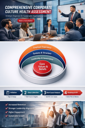 DỊCH VỤ ĐÁNH GIÁ TỔNG THỂ SỨC KHỎE VĂN HÓA DOANH NGHIỆP