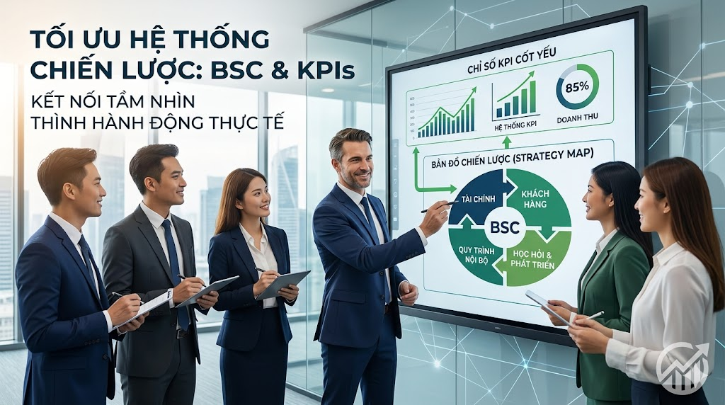 Hỗ Trợ – Tư Vấn – Xây Dựng Hệ Thống Chiến Lược BSC – KPIs Toàn Diện Cho Doanh Nghiệp
