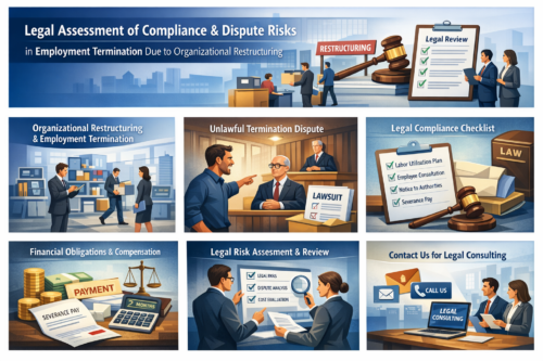 Dịch vụ Đánh giá tính hợp pháp và rủi ro tranh chấp liên quan đến việc chấm dứt hợp đồng lao động do thay đổi cơ cấu tổ chức