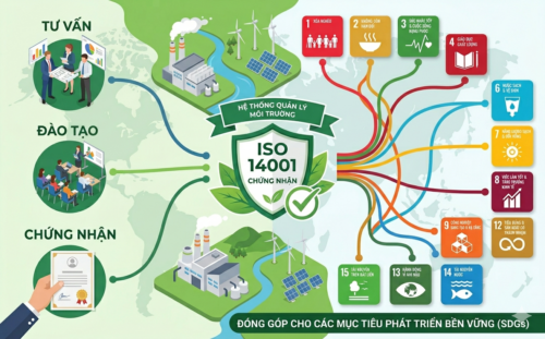 ISO 14001: Chiếc Chìa Khóa Vàng Cho Doanh Nghiệp Bền Vững Và Đóng Góp 12 Mục Tiêu SDGs