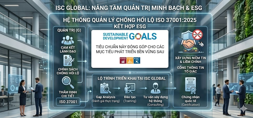 ISO 37001:2025 – Giải Pháp Quản Trị Minh Bạch & Nâng Tầm Chỉ Số ESG Cho Doanh Nghiệp