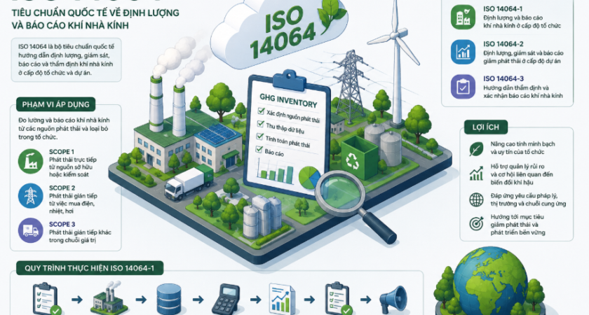 ISO 14064: Chìa Khóa Cho Doanh Nghiệp Trong Kỷ Nguyên Kinh Tế Xanh
