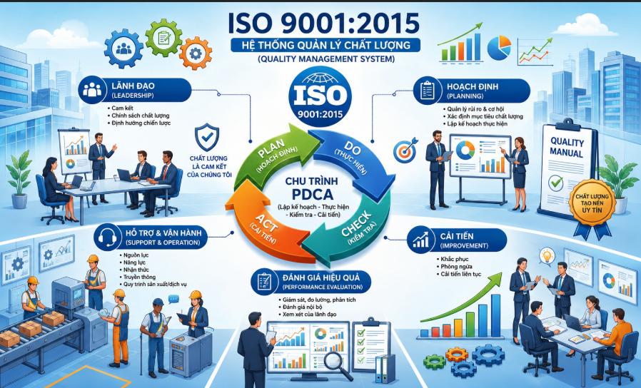 ISO 9001:2015 Có Khó Học Như Mọi Người Vẫn Nghĩ?