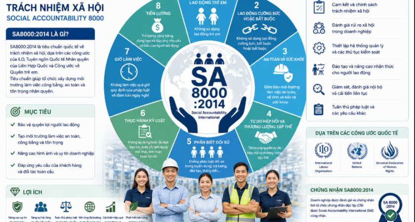 SA8000:2014 – Lợi Thế Cạnh Tranh Bền Vững Cho Doanh Nghiệp Thời Đại Mới
