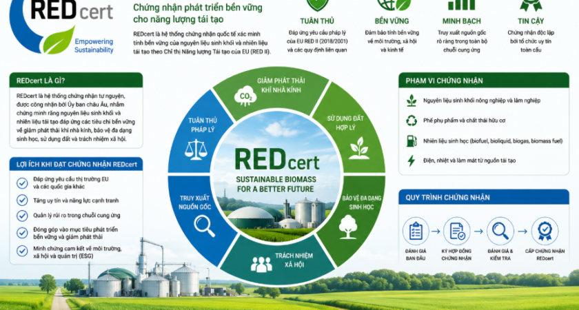 REDcert: Chứng nhận Phát triển Bền vững cho Nền Kinh tế Xanh