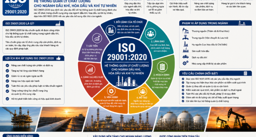 ISO 29001:2020 – “Bản Thiết Kế” Quản Trị Rủi Ro Và Chất Lượng Cho Ngành Năng Lượng