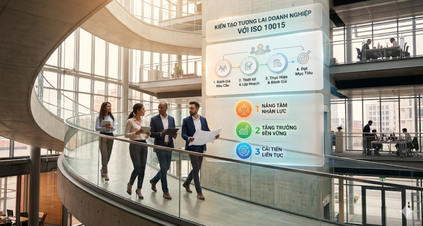 Nâng Tầm Tài Sản Xám: Quản Trị Năng Lực Theo ISO 10015:2019 – Tầm Nhìn Chiến Lược Của Nhà Quản Trị Hiện Đại