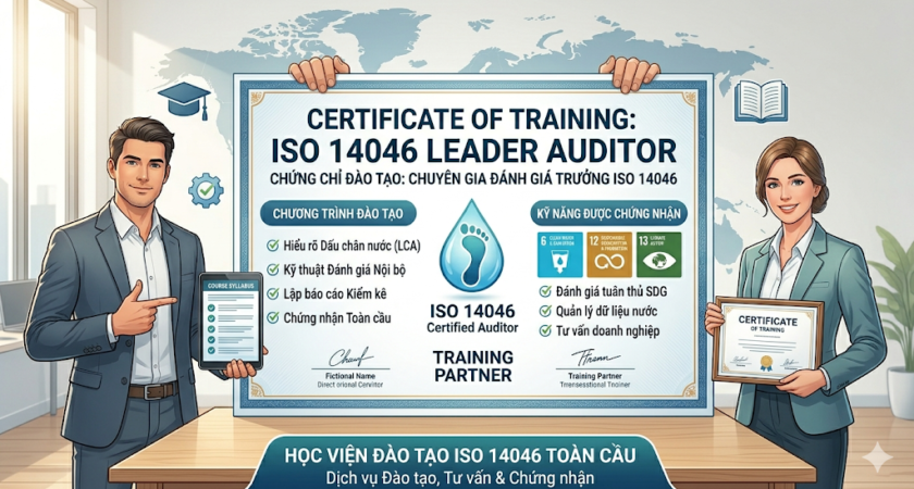 Dịch Vụ Tư Vấn, Đào Tạo & Chứng Nhận ISO 14046: Tối Ưu Hóa Dấu Chân Nước (Water Footprint) Cho Doanh Nghiệp
