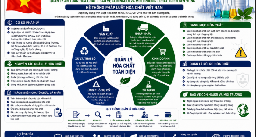 Dịch Vụ Tư Vấn Tuân Thủ Luật Hóa Chất Việt Nam: Độc Chiếm Thị Phần Chuỗi Cung Ứng FDI – Đảo Ngược Áp Lực Pháp Lý Thành Vũ Khí Cạnh Tranh Tuyệt Đối