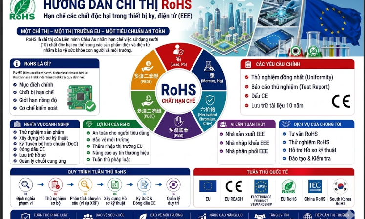 Chiến Lược Tuân Thủ RoHS Directive: Vượt Qua Hàng Rào Xanh – Bảo Vệ Tấm Hộ Chiếu Vào Thị Trường Thiết Bị Điện Tử Toàn Cầu