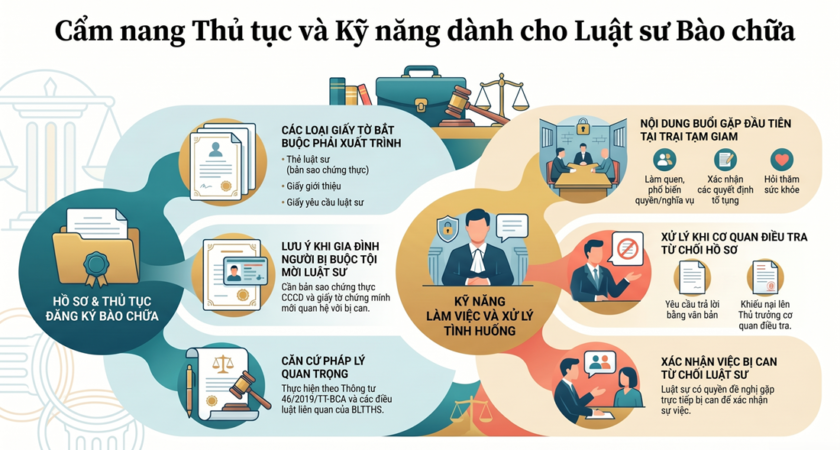 CẨM NANG XỬ LÝ TÌNH HUỐNG CHO LUẬT SƯ: VƯỢT QUA RÀO CẢN PHÁP LÝ TRONG GIAI ĐOẠN ĐIỀU TRA