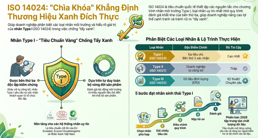 ISO 14024 Là Gì? Tổng Quan Nhãn Môi Trường Type I Và Dịch Vụ Tư Vấn – Đào Tạo