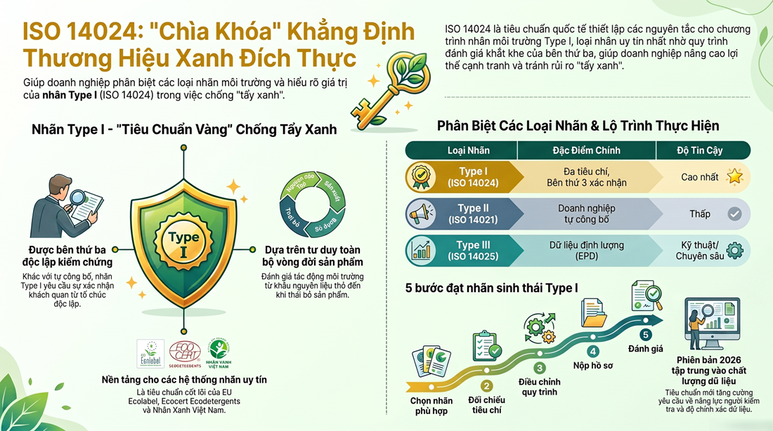 ISO 14024 Là Gì? Tổng Quan Nhãn Môi Trường Type I Và Dịch Vụ Tư Vấn – Đào Tạo