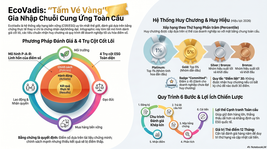 EcoVadis Là Gì? Tổng Quan Đánh Giá Bền Vững Và Dịch Vụ Tư Vấn – Đào Tạo