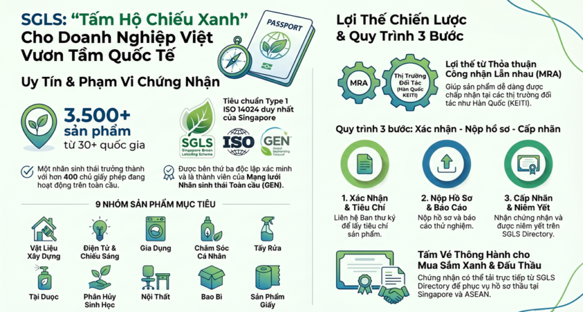 SGLS Là Gì? Tổng Quan Nhãn Xanh Singapore Và Dịch Vụ Tư Vấn Chứng Nhận