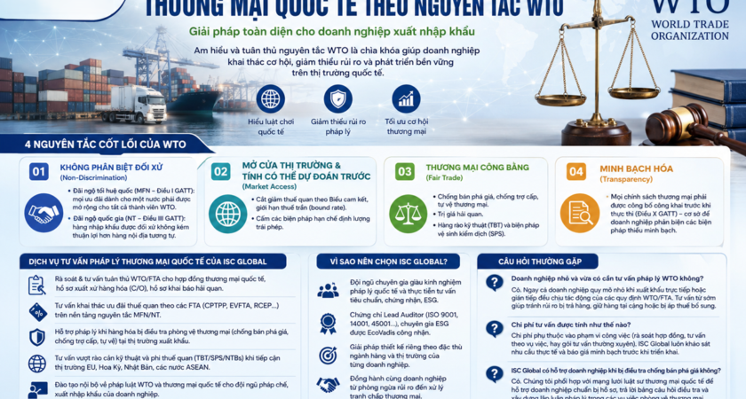 Tư Vấn Pháp Lý Thương Mại Quốc Tế Theo Nguyên Tắc WTO: Giải Pháp Toàn Diện Cho Doanh Nghiệp Xuất Nhập Khẩu
