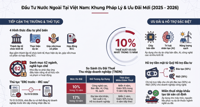 Tư vấn Tiếp cận Thị trường & Điều kiện Đầu tư Nước ngoài tại Việt Nam