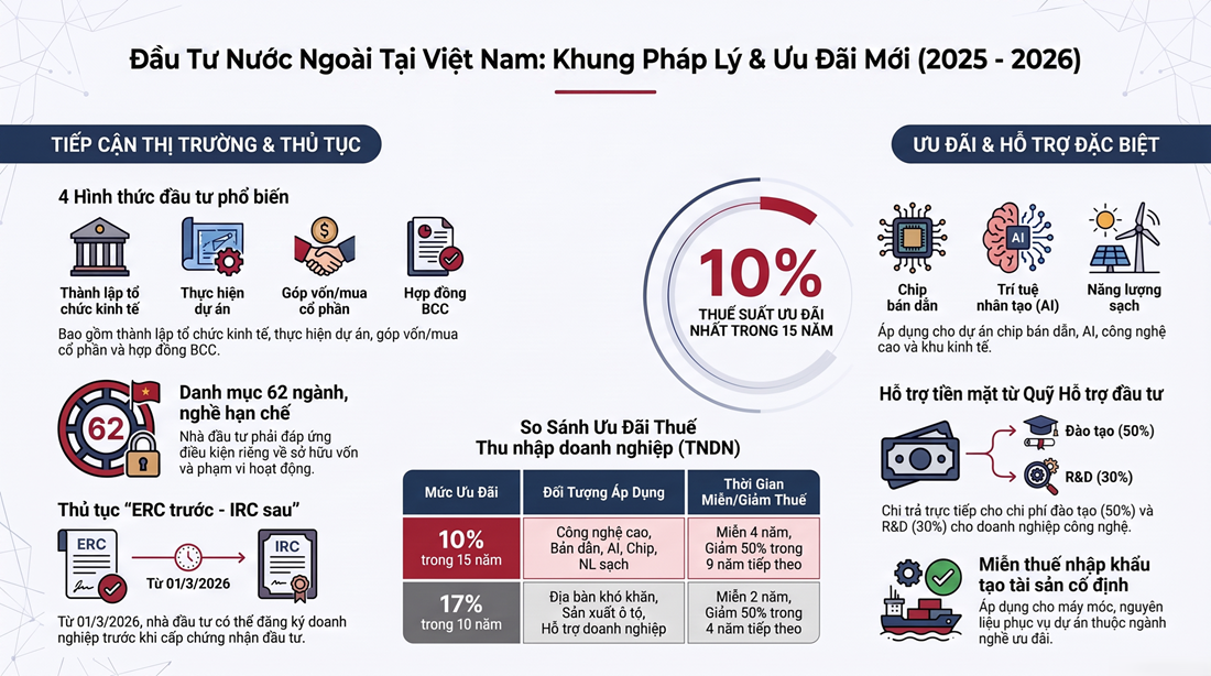 Tư vấn Tiếp cận Thị trường & Điều kiện Đầu tư Nước ngoài tại Việt Nam