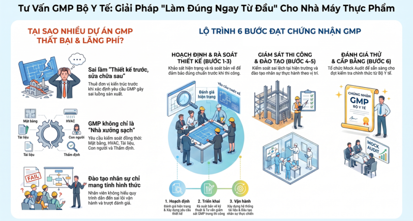 Đào Tạo GMP Cho Doanh Nghiệp: Vì Sao Đây Là Yếu Tố Quyết Định Sự Bền Vững Của Chứng Nhận?