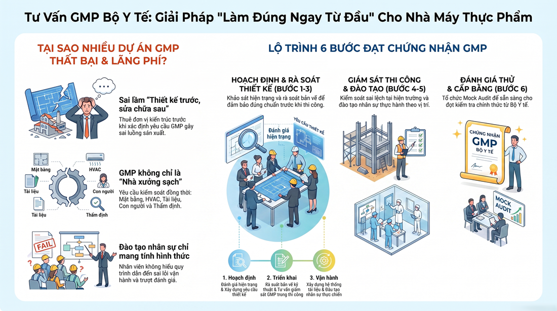 Đào Tạo GMP Cho Doanh Nghiệp: Vì Sao Đây Là Yếu Tố Quyết Định Sự Bền Vững Của Chứng Nhận?