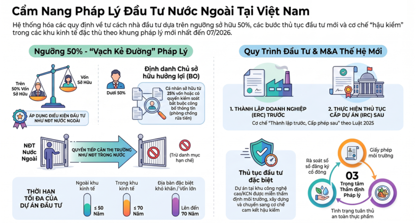 Dịch Vụ Thẩm Định Pháp Lý (Legal Due Diligence) Cho Giao Dịch M&A Có Yếu Tố Nước Ngoài Tại Việt Nam – Lộ trình Đầu tư Nước ngoài tại Việt Nam: Khung Pháp lý mới nhất