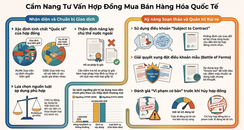 Bốn Điều Khoản “Sống Còn” Trong Hợp Đồng Mua Bán Hàng Hóa Quốc Tế Mà Doanh Nghiệp Không Thể Soạn Thảo Sơ Sài