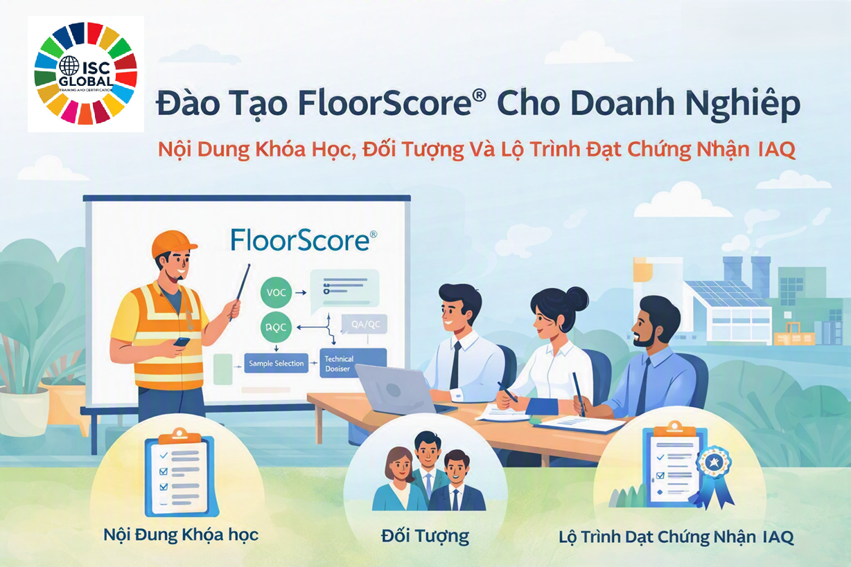 Đào Tạo FloorScore® Cho Doanh Nghiệp: Nội Dung Khóa Học, Đối Tượng Và Lộ Trình Đạt Chứng Nhận IAQ