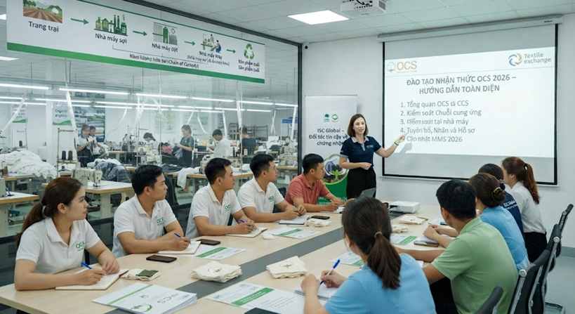 Đào Tạo Nhận Thức OCS Cho Doanh Nghiệp Dệt May: Hướng Dẫn Toàn Diện 2026