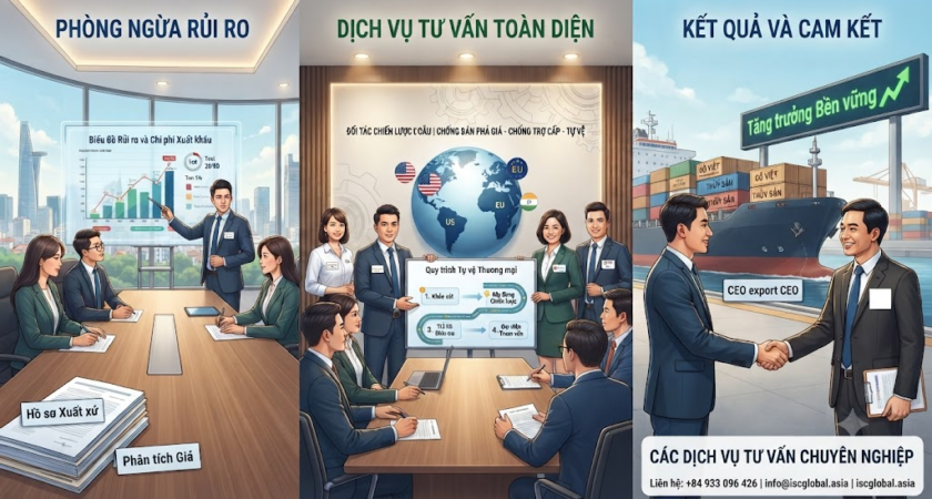 Dịch Vụ Tư Vấn Phòng Vệ Thương Mại Cho Doanh Nghiệp Xuất Nhập Khẩu: Chống Bán Phá Giá – Chống Trợ Cấp – Tự Vệ