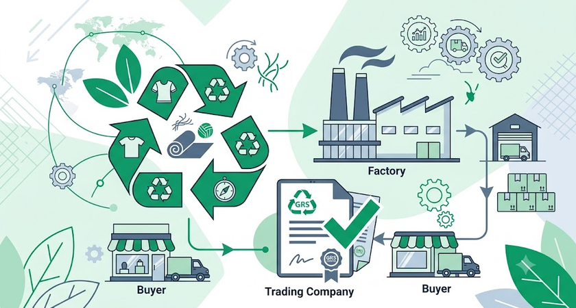 Chứng nhận GRS cho công ty thương mại: Scope Certificate, Transaction Certificate và tư vấn online