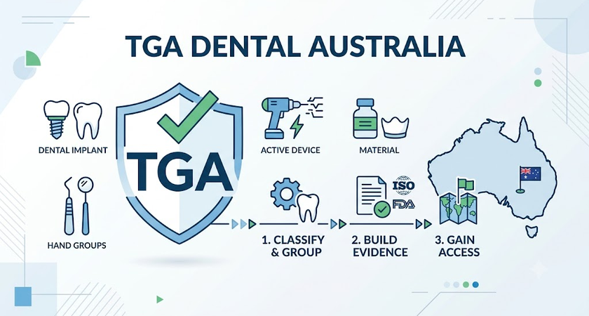 Tư vấn TGA thiết bị y tế nha khoa: từ ISO 13485, FDA đến ARTG